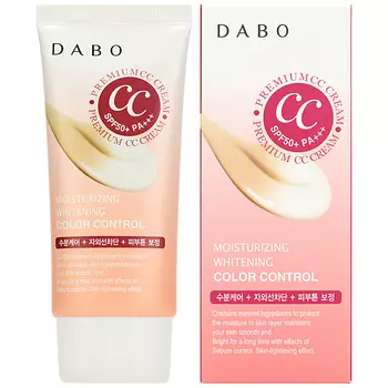 DABO СС крем защитный SPF50+/PA+++ Moisturizing Whitening CC Cream