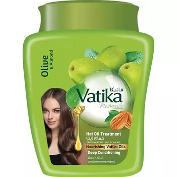 DABUR Маска глубокое увлажнение волос с миндалем (Olive & Almond) 500.0