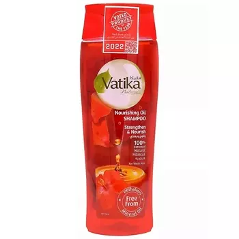 DABUR Шампунь для ломких волос с маслом гибискуса (Vatika) 425.0