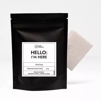 DAD'S MATERIAL Мыло "Peach Nectar, Golden Santal & Tonka"