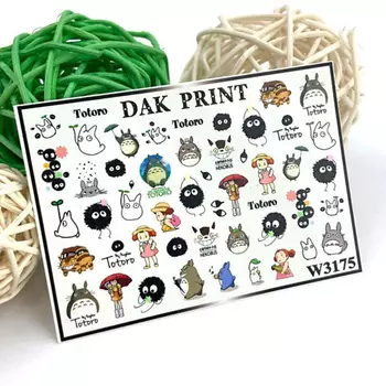 DAK PRINT Слайдер-дизайн для ногтей W3175