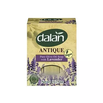 DALAN Мыло кусковое для бани Antique, Оливковое с Лавандой 900.0