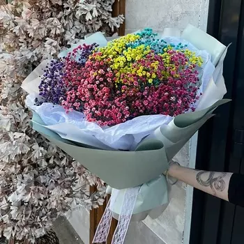 DARI ЦВЕТЫ Монобукет из гипсофилы