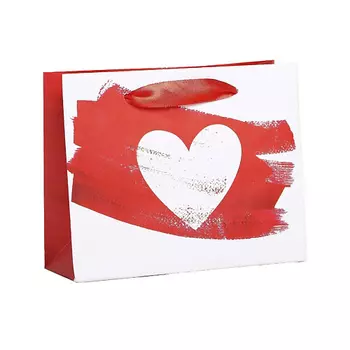 ДАРИТЕ СЧАСТЬЕ Пакет подарочный ламинированный горизонтальный «Love»