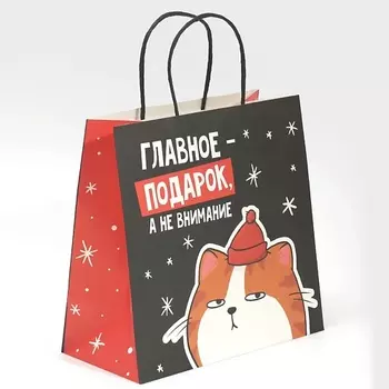 ДАРИТЕ СЧАСТЬЕ Пакет подарочный "Счастье"
