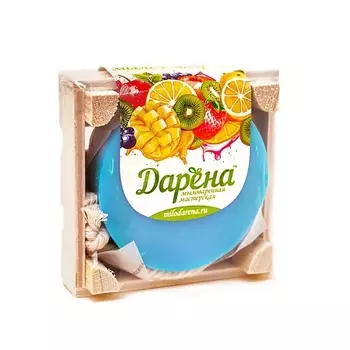 ДАРЁНА МЫЛОВАРЕННАЯ МАСТЕРСКАЯ Мыло с люфой "Дыня"