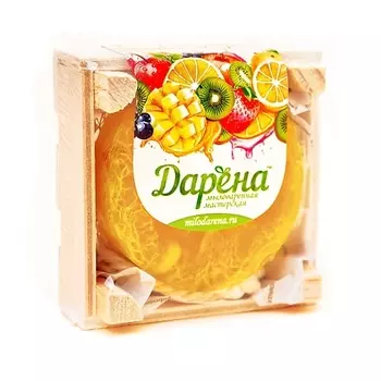 ДАРЁНА МЫЛОВАРЕННАЯ МАСТЕРСКАЯ Мыло с люфой "Лимон"