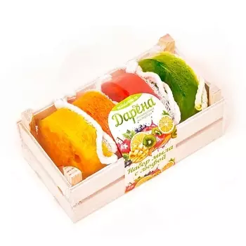 ДАРЁНА МЫЛОВАРЕННАЯ МАСТЕРСКАЯ Набор мыла с люфой №2