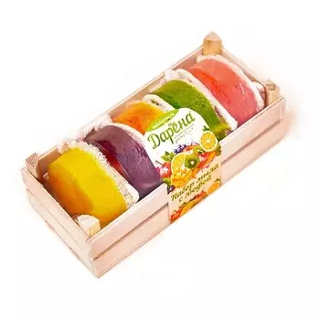 ДАРЁНА МЫЛОВАРЕННАЯ МАСТЕРСКАЯ Набор мыла с люфой №1