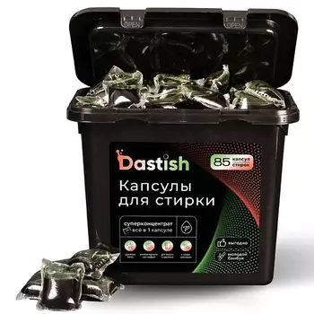 DASTISH Капсулы для стирки Молодой бамбук