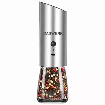 DASWERK Гравитационная мельница для соли и специй электрическая