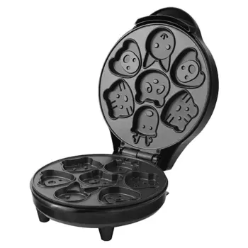 DASWERK Электровафельница антипригарная для вафель в форме животных WM-9