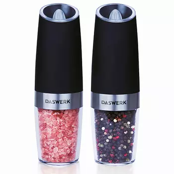 DASWERK Набор гравитационных мельниц для соли и специй