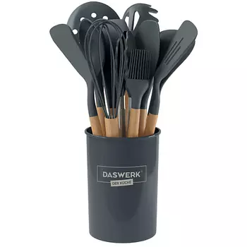DASWERK Набор силиконовых кухонных принадлежностей