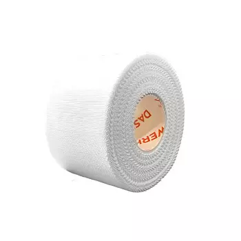 DASWERK Спортивный тейп защитный неэластичный для жесткой фиксации