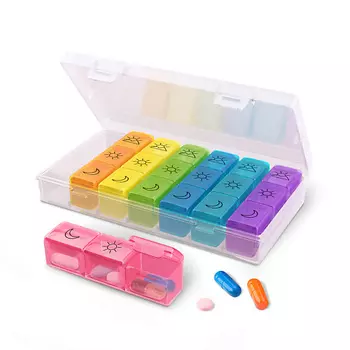 DASWERK Таблетница-органайзер 7 дней/3 приема