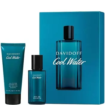 DAVIDOFF Набор Cool Water: Туалетная вода + Гель для душа
