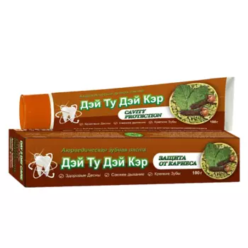 DAY 2 DAY CARE Аюрведическая зубная паста защита от кариеса