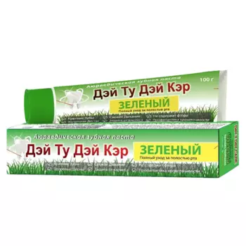 DAY 2 DAY CARE Аюрведическая зубная паста Зеленая