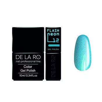DE LA RO Гель-лак для ногтей Flash Neon