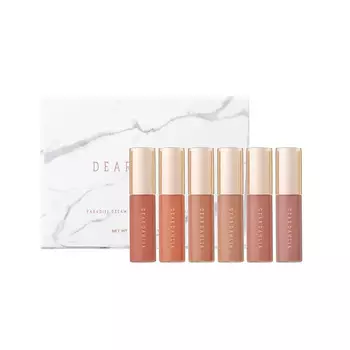 DEAR DAHLIA Мини набор матовых помад Paradise Dream Velvet Lip Mousse Mini