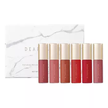 DEAR DAHLIA Набор матовых помад Paradise Dream Velvet Lip Mousse Mini