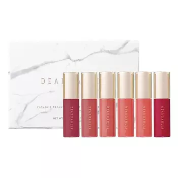 DEAR DAHLIA Набор матовых помад Velvet Lip Mousse Pink Collection