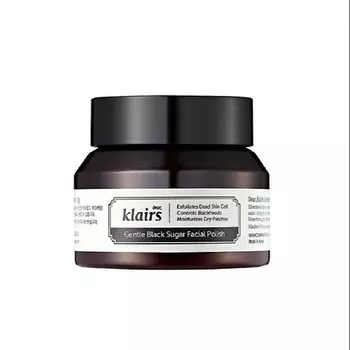 DEAR, KLAIRS Cкраб для лица Gentle Black Sugar Facial Polish 110.0