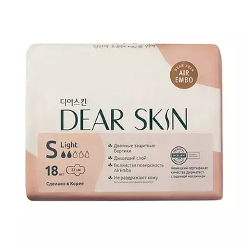 DEAR SKIN Прокладки гигиенические Air Embo Light