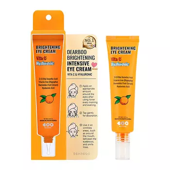 DEARBOO Крем для контура глаз с витамином С и экстрактом облепихи (выравнивающий тон кожи) 30.0