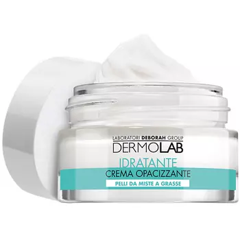 DERMOLAB DEBORAH Крем для лица матирующий для комбинированной и жирной кожи Dermolab Mattifying Hydrating Cream SPF15