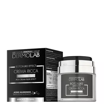 DERMOLAB DEBORAH Крем-филлер насыщенный антивозрастной Dermolab Botox-Like Rich-Cream Effect
