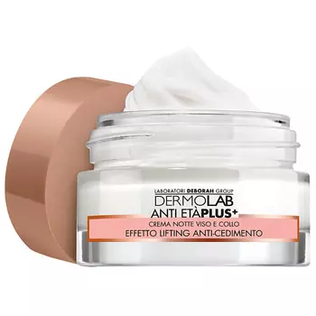 DERMOLAB DEBORAH Крем ночной для лица и шеи лифтинг эффект Dermolab Anti-Eta Plus+ Face And Neck Night Cream Lifting Effect