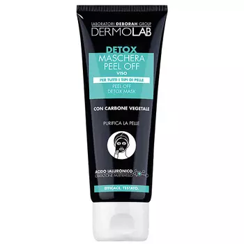 DEBORAH Маска-пленка для лица отшелушивающая Dermolab Peel Off Detox Mask
