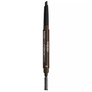 DEBORAH MILANO Карандаш-стайлер для бровей стойкий 24ORE EXTRA EYEBROW PENCIL