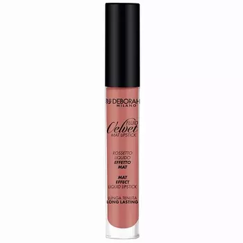 DEBORAH MILANO Помада для губ матовая жидкая FLUID VELVET MAT LIPSTICK