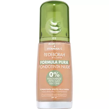 DEBORAH MILANO Тональная основа Formula Pura Nude Foundation