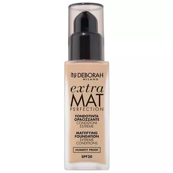 DEBORAH MILANO Тональная основа матирующая EXTRA MAT PERFECTION MATTIFYING FOUNDATION