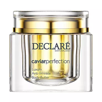 DECLAR DECLARE Питательный крем-люкс для тела с экстрактом черной икры Caviar Perfection Anti-Wrinkle Body Butter