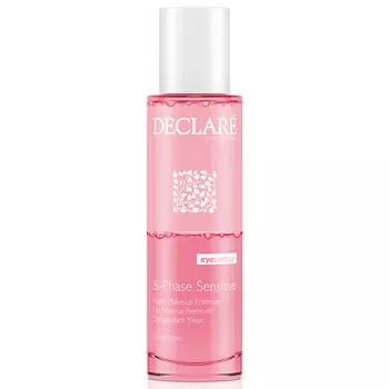 DECLAR Демакияжный лосьон для глаз чувствительных и носителей контактных лиц Eye Contour Bi-Phase Sensitive Remover