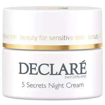 DECLAR Крем для лица ночной восстанавливающий 5 секретов 5 Secrets Night Cream