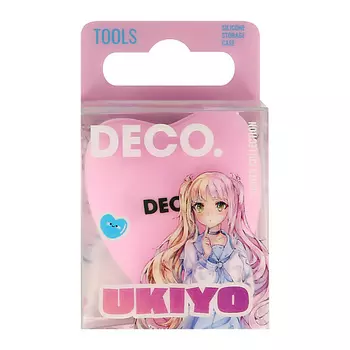 DECO. Чехол для хранения кистей UKIYO в форме сердца (малое)