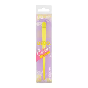 DECO. Кисть универсальная для консилера и теней COLOR BOOM синтетическая