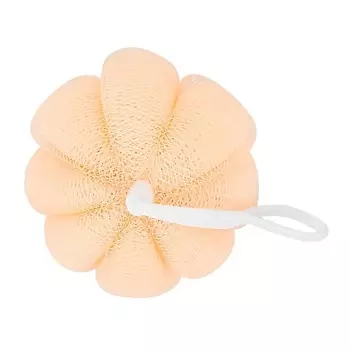 DECO. Мочалка-шар для тела синтетическая (pumpkin)