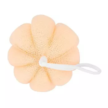 DECO. Мочалка-шар для тела синтетическая (pumpkin)