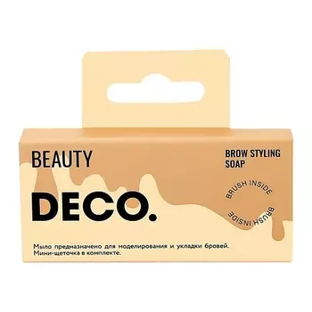 DECO. Мыло для бровей с щеточкой 13.0