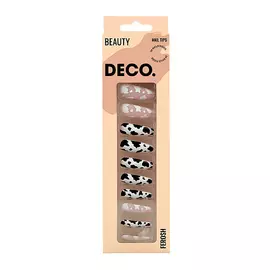DECO. Набор накладных ногтей FEROSH cow