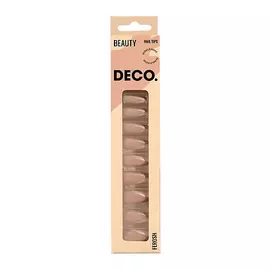 DECO. Набор накладных ногтей FEROSH sparkle french