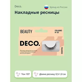 DECO. Накладные ресницы ESSENTIAL №03 celebration 1.0