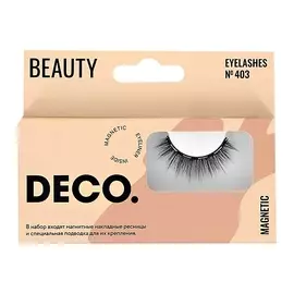 DECO. Накладные ресницы MAGNETIC №403 магнитные с подводкой 1.0